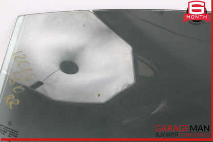 12-18 Mercedes W218 CLS550 Rear Right Passenger Side Door Window Glass OEM
