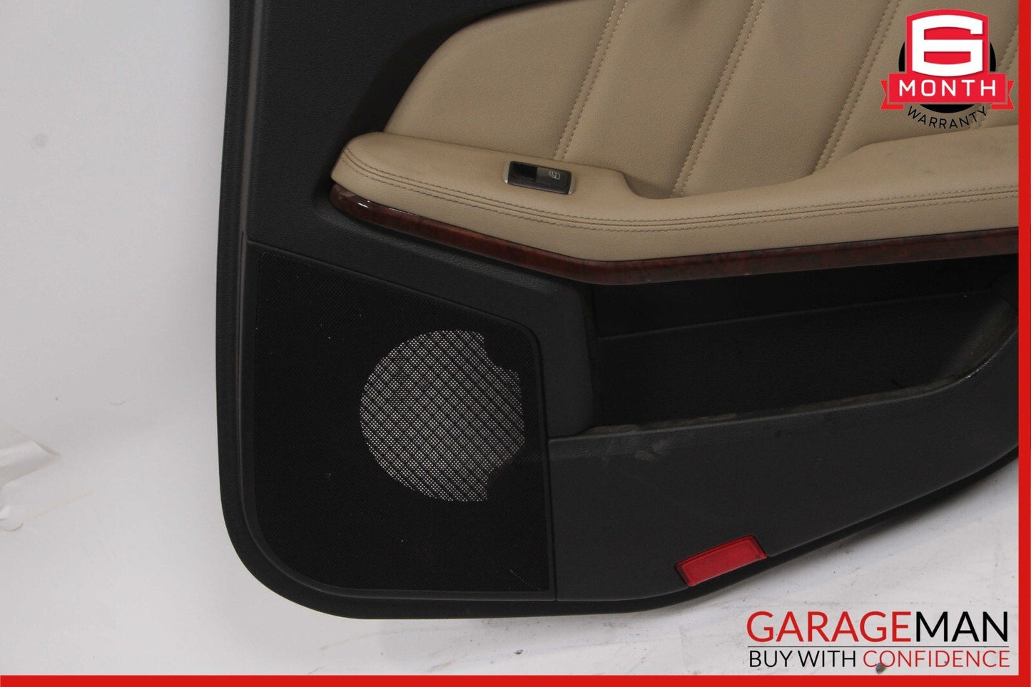 10-13 Mercedes W212 E550 Rear Right Side Interior Door Panel Assembly Beige
