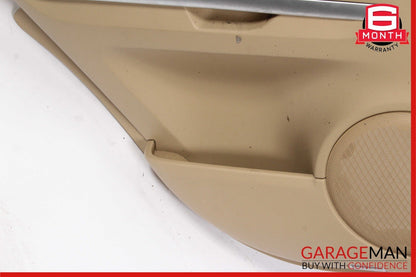 06-12 Mercedes W164 ML350 Rear Left Driver Side Interior Door Panel Brown