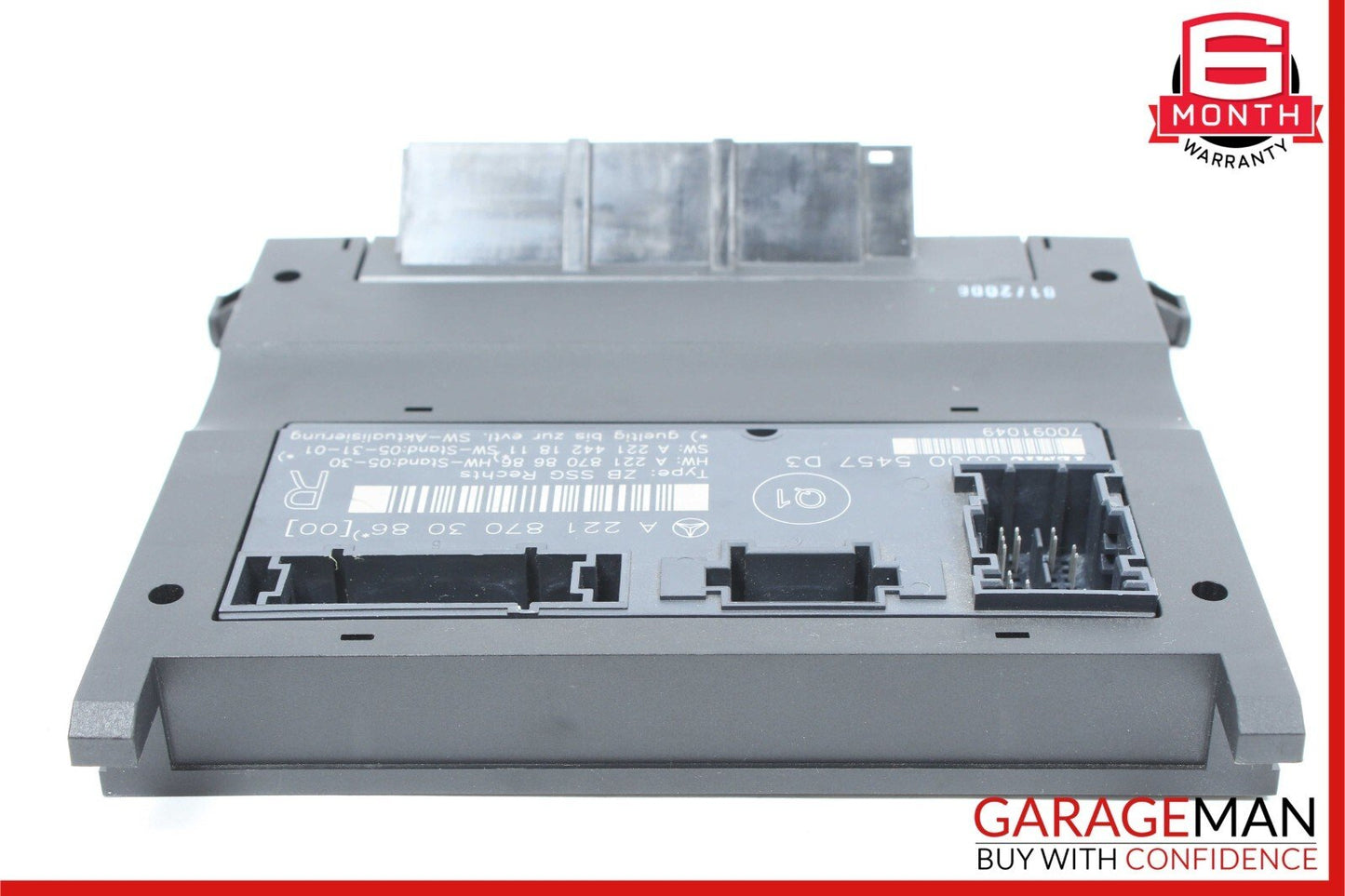 07-09 Mercedes W221 S550 S600 Front Right Passenger Under Seat Control Unit OEM