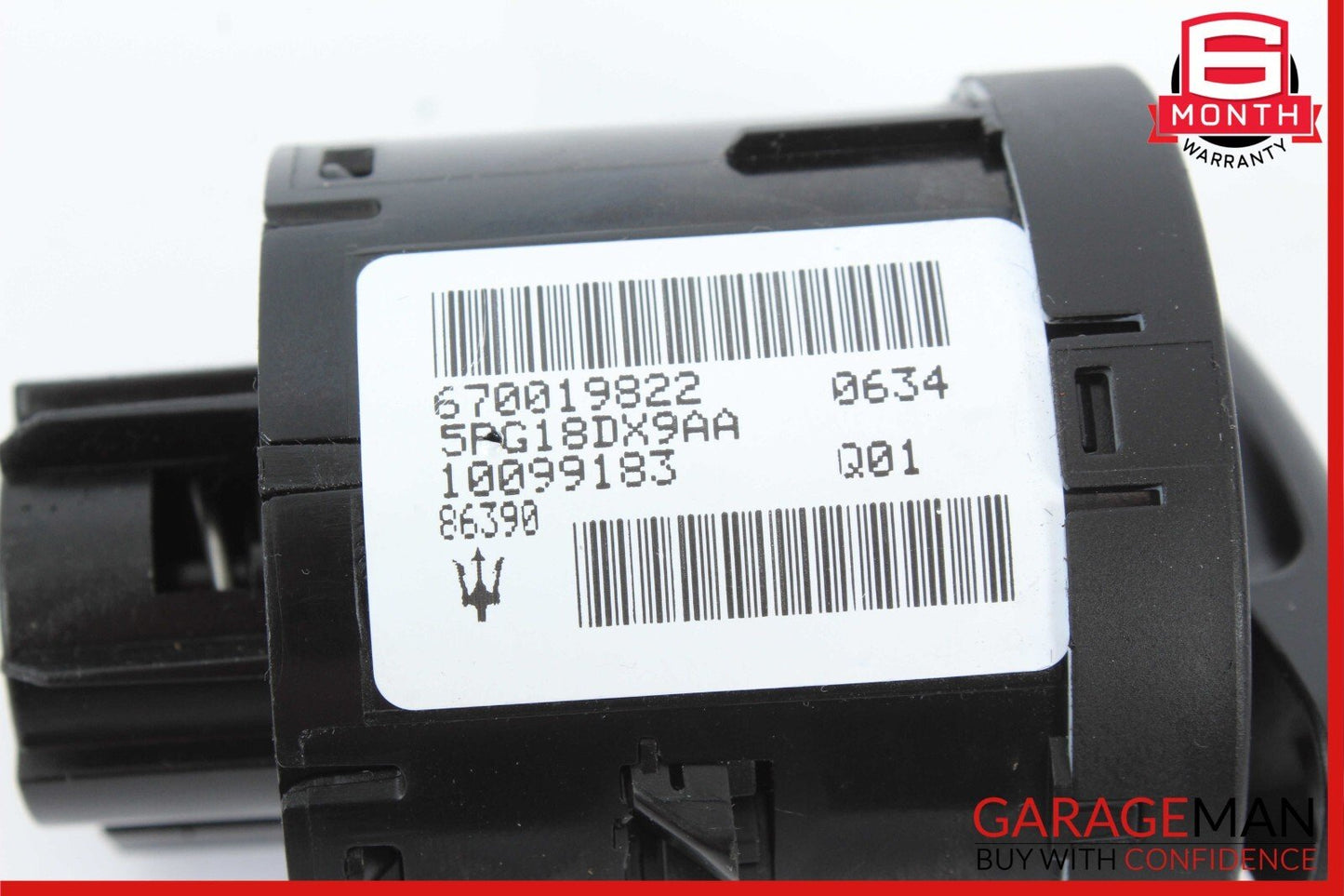 14-17 Maserati Ghibli Dash Headlight Head Light Lamp Control Switch Module OEM