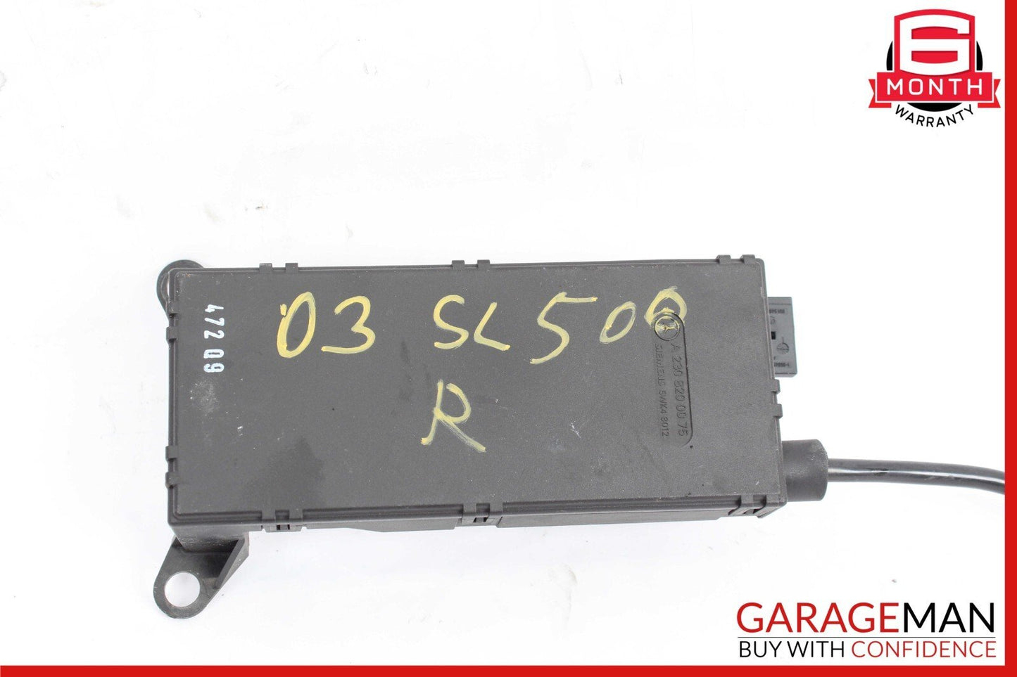 03-06 Mercedes R230 SL500 SL55 AMG Keyless Go Entry Antenna Module Assy