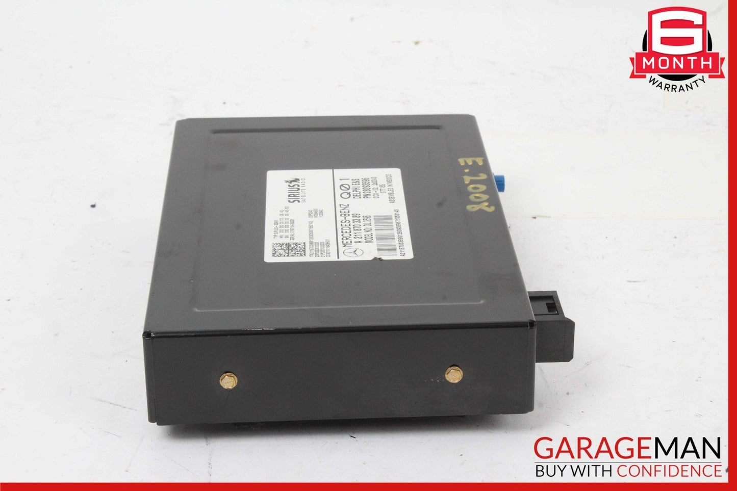 03-09 Mercedes W211 E350 ML350 Sirius Satellite Radio Receiver 2118703389 OEM