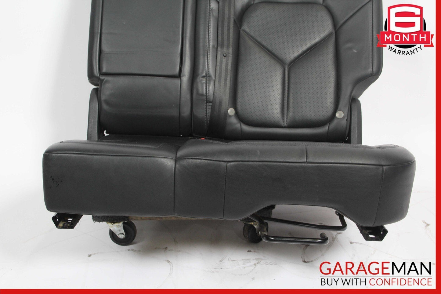 11-13 Porsche Cayenne 958 Hybrid Rear Left Top Upper Seat Cushion Assy Black