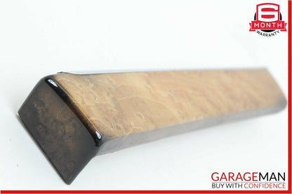03-09 Mercedes W211 E350 E55 AMG Dashboard Dash Left Molding Trim Wood OEM