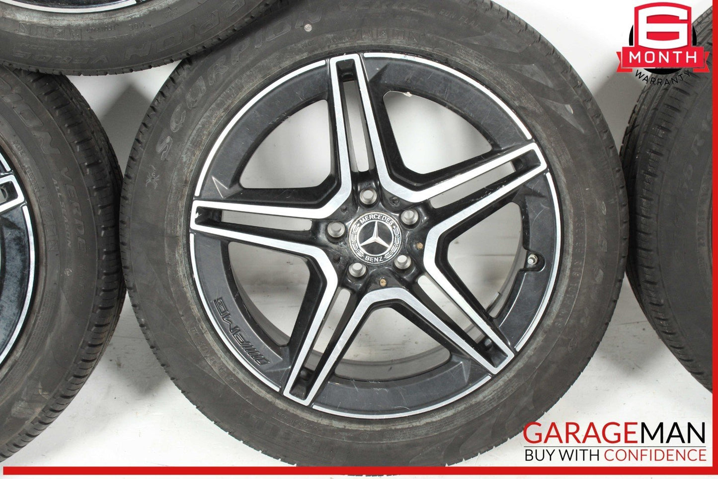 20-23 Mercedes X253 GLC300 Complete Wheel Tire Rim Set of 4 Pc 8Jx19H2 NET38 OEM