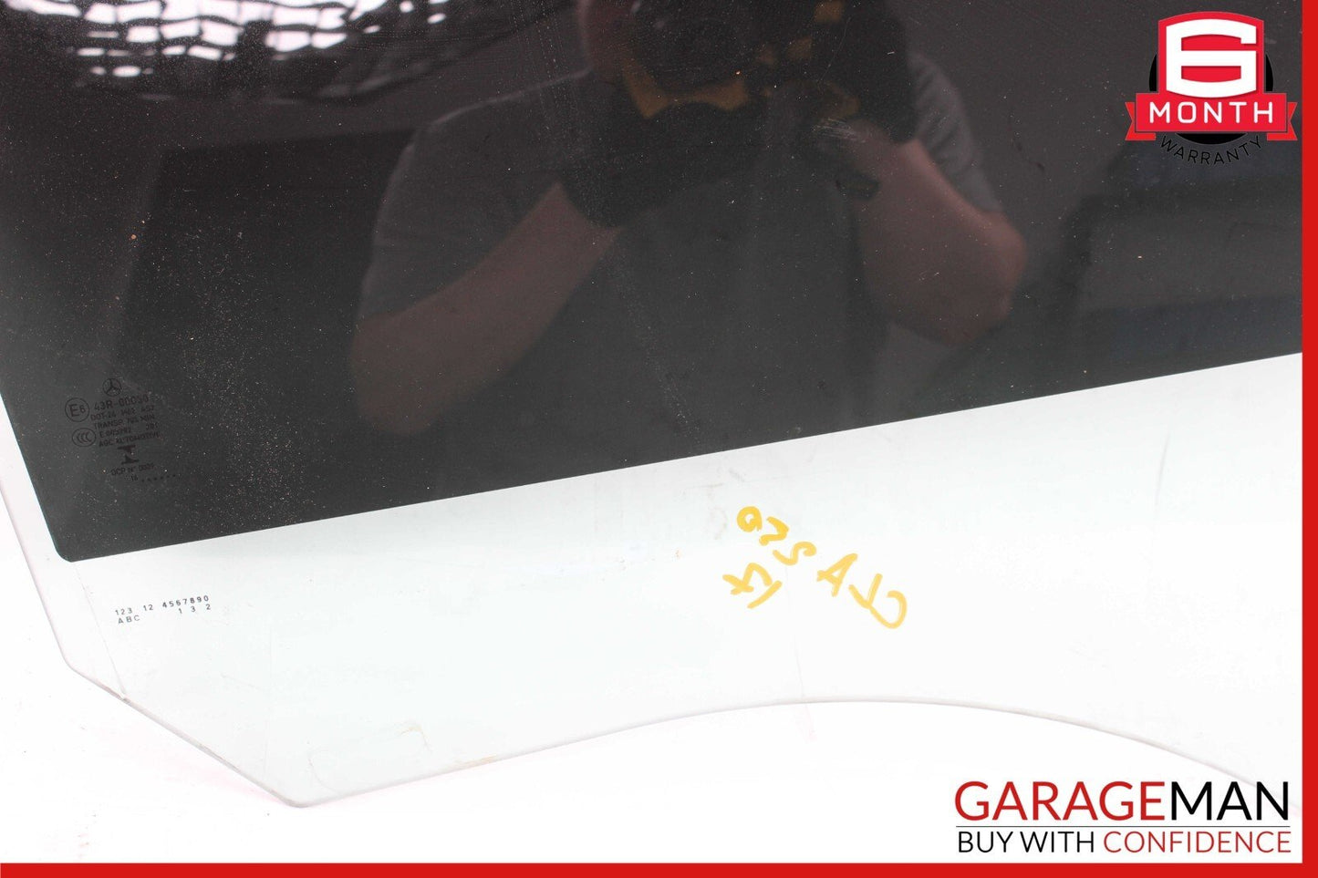 14-18 Mercedes W117 CLA250 Rear Right Passenger Door Window Auto Glass Panel OEM