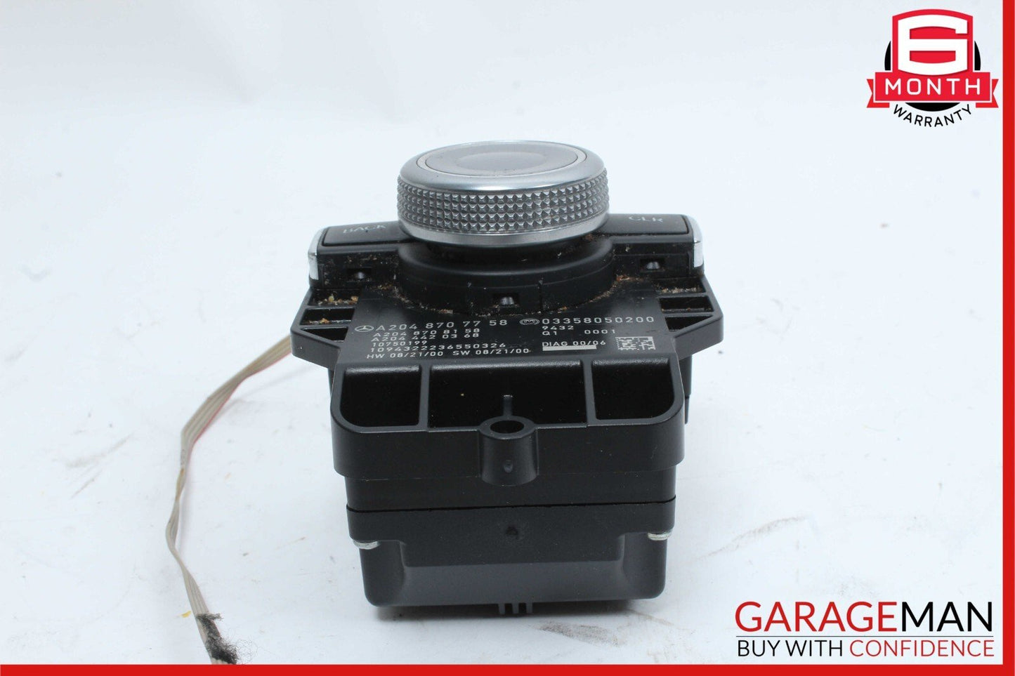 08-12 Mercedes X204 GLK350 Console Command Controller Knob Multi Switch Module