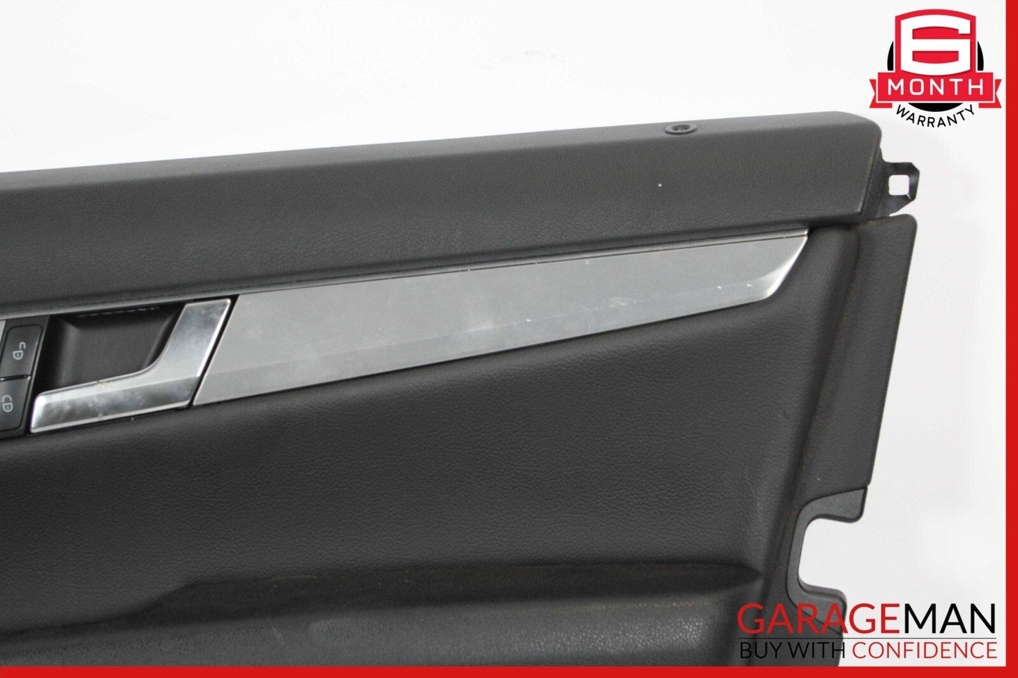 08-14 Mercedes W204 C250 C300 C350 Front Right Interior Door Panel Black OEM