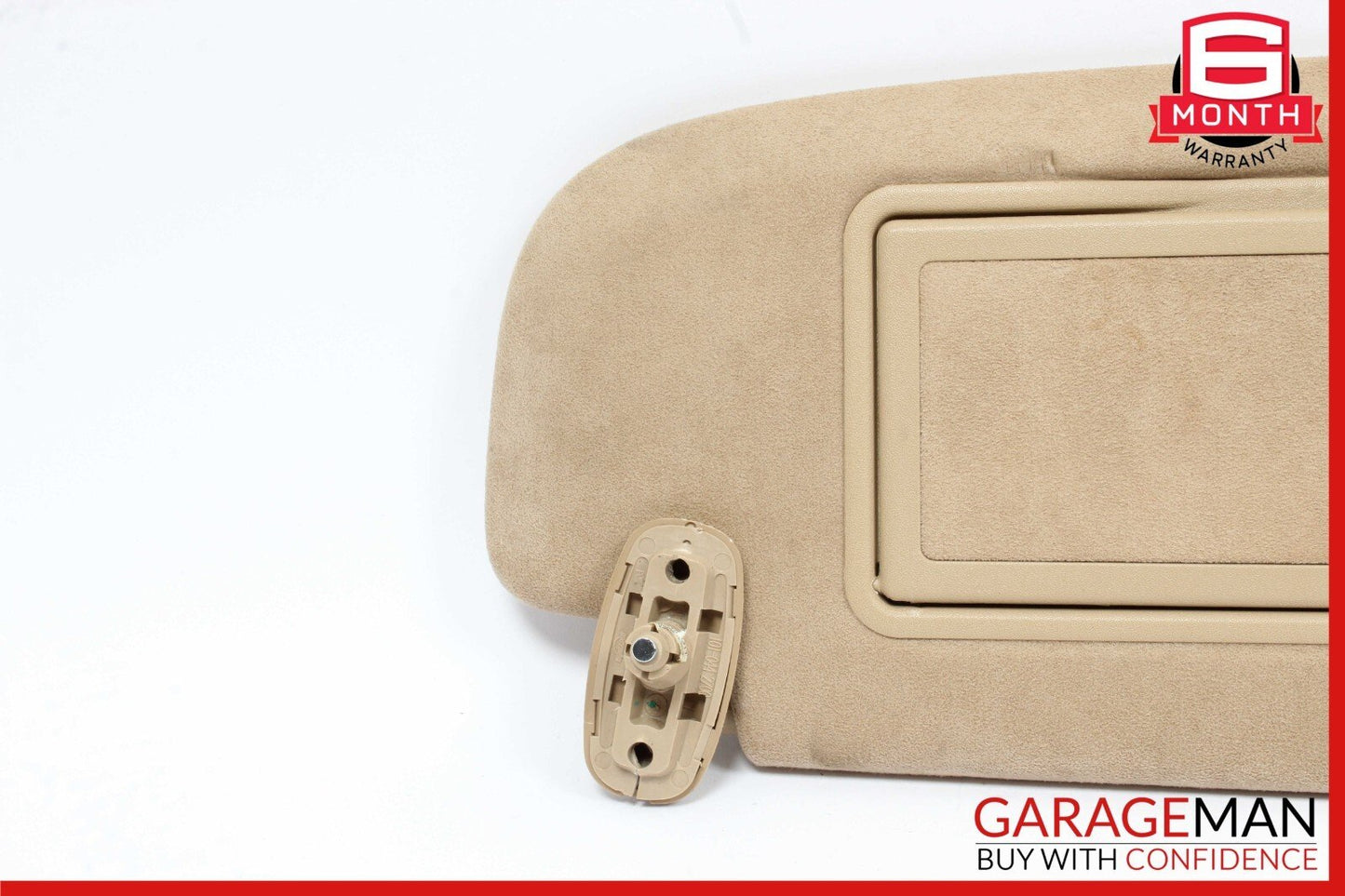 Mercedes W221 S550 S600 CL550 Front Right Sun Visor Shade Sunvisor Suede Brown