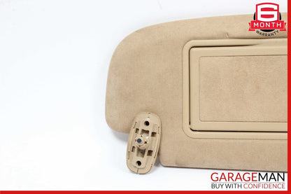 Mercedes W221 S550 S600 CL550 Front Right Sun Visor Shade Sunvisor Suede Brown