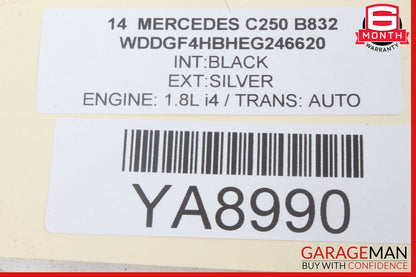 10-17 Mercedes W204 C250 E350 Sirius Satellite Radio Receiver Module Unit OEM