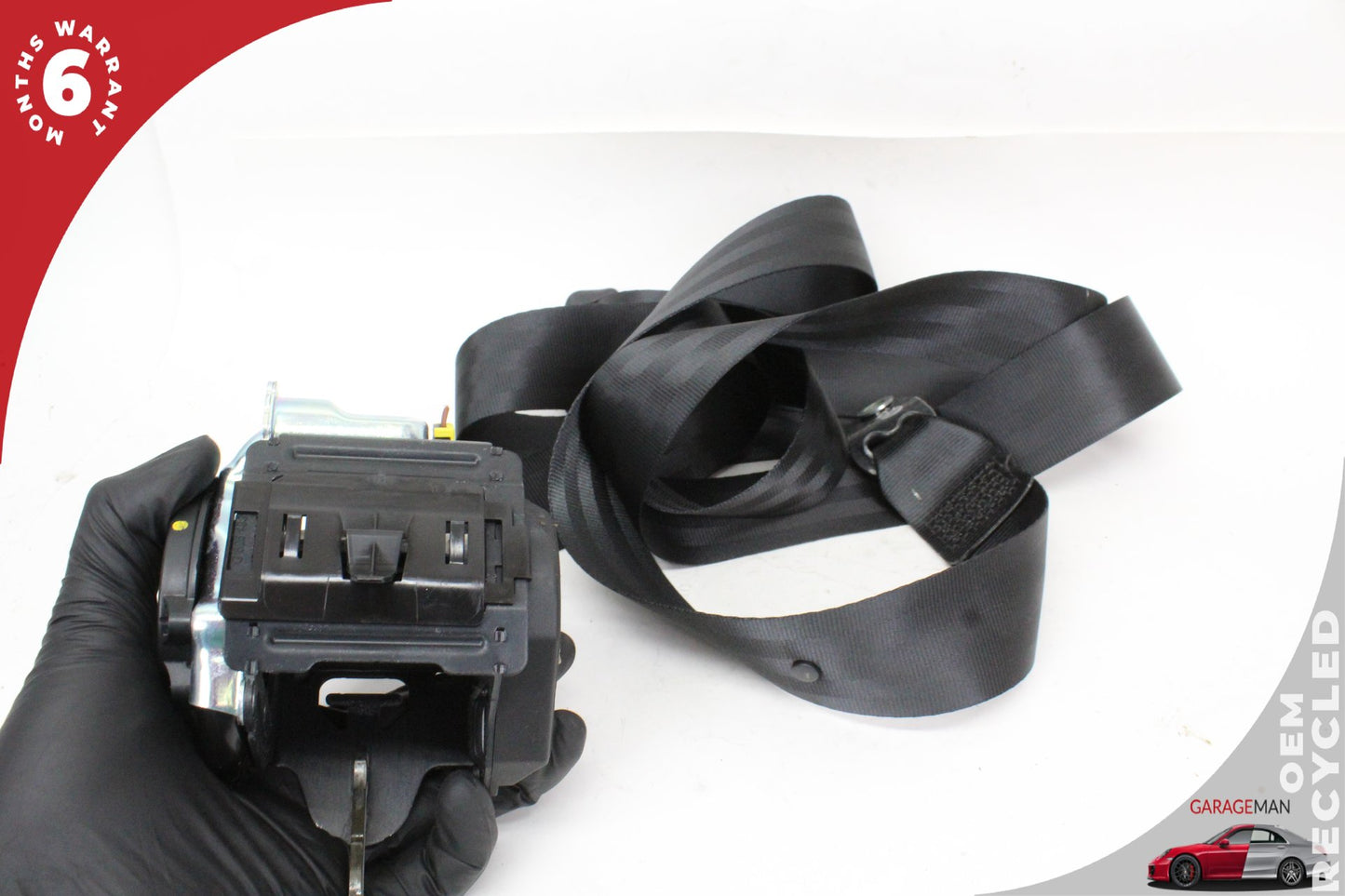 2016-2020 Jaguar XF X260 Rear Left or Right Side Seat Belt Black 630793900D OEM