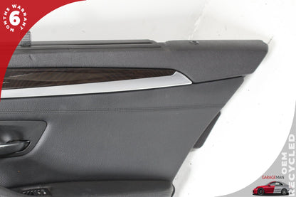 2011-2016 BMW 528i F10 Rear Right Passenger Side Interior Door Trim Panel OEM