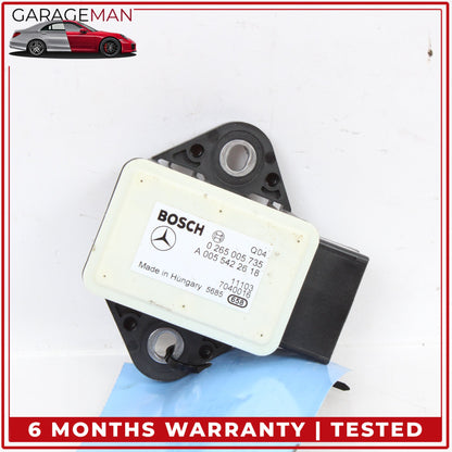 2010-2018 Mercedes W218 CLS63 AMG Acceleration Yaw Rate Speed Sensor Module OEM