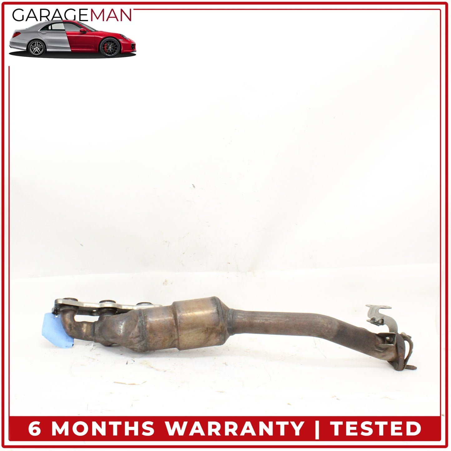 2011 BMW 528i F10 Sedan Exhaust Downpipe 7591446 OEM