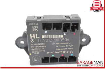 08-14 Mercedes W204 C300 Rear Left Driver Side Door Control Module Unit OEM