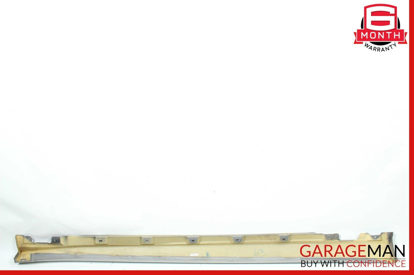 06-09 Mercedes W251 R350 R550 Left Driver Side Rocker Skirt Molding Panel Silver