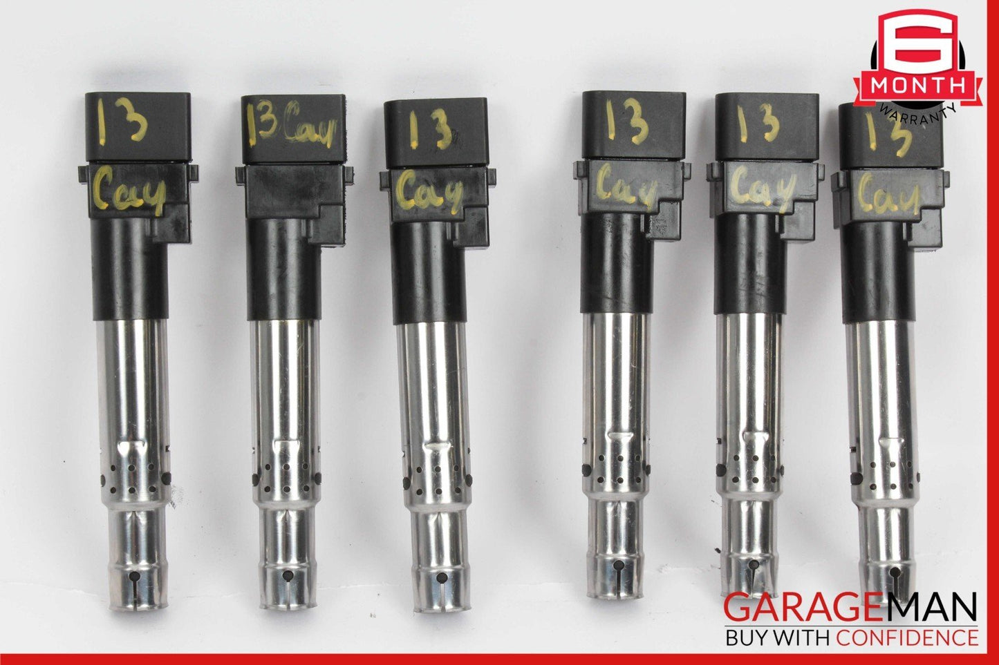 11-14 Porsche Cayenne 958 3.6L Ignition Coil Coils Set of 6 OEM