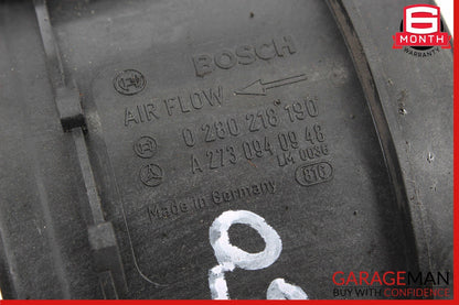 06-15 Mercedes W211 E350 E550 Bosch MAF Mass Air Flow Sensor Meter Tube