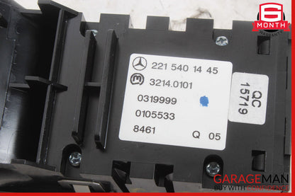 07-13 Mercedes W221 S550 CL550 Electronic Parking Button Switch Control Module