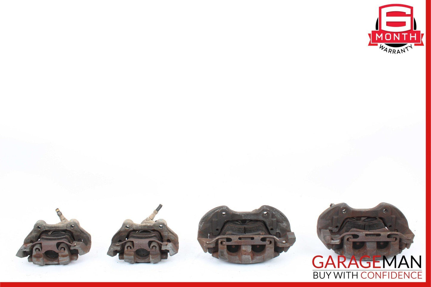 06-09 Mercedes W251 R500 Complete Front & Rear Brake Caliper Calipers Set OEM