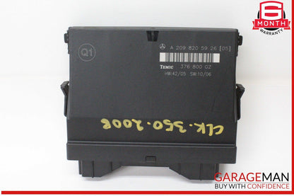 03-09 Mercedes W209 CLK350 CLK55 AMG CLK320 Rear Temic Control Module Unit OEM