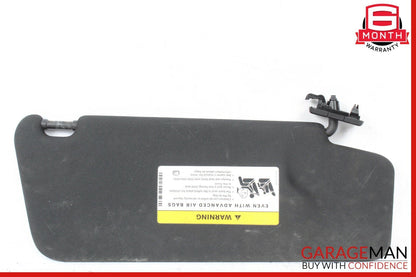08-14 Mercedes W204 C250 C300 Front Left Side Sun Visor Sunvisor Shade Black