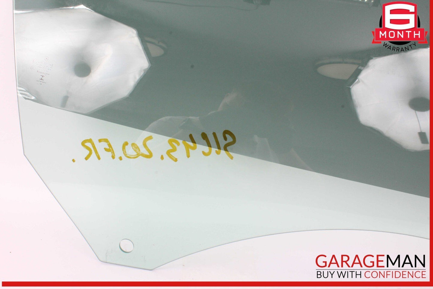 12-20 Mercedes R172 SLC43 AMG Front Right Passenger Side Door Window Glass OEM