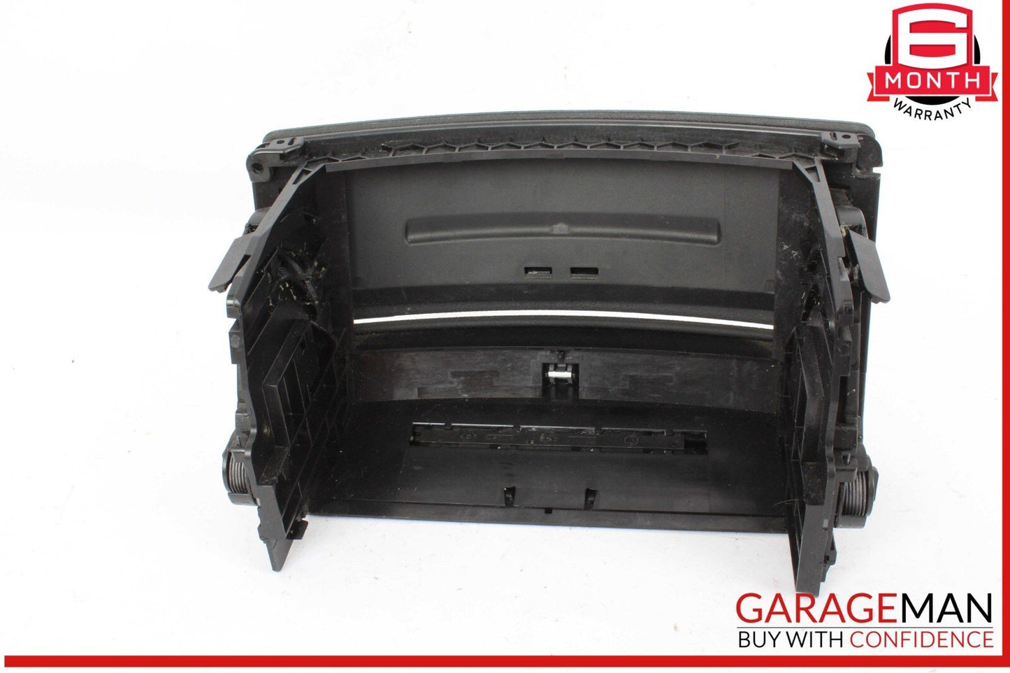 07-13 Mercedes W221 S550 Center Console CD Player Cover Trim Panel Black OEM