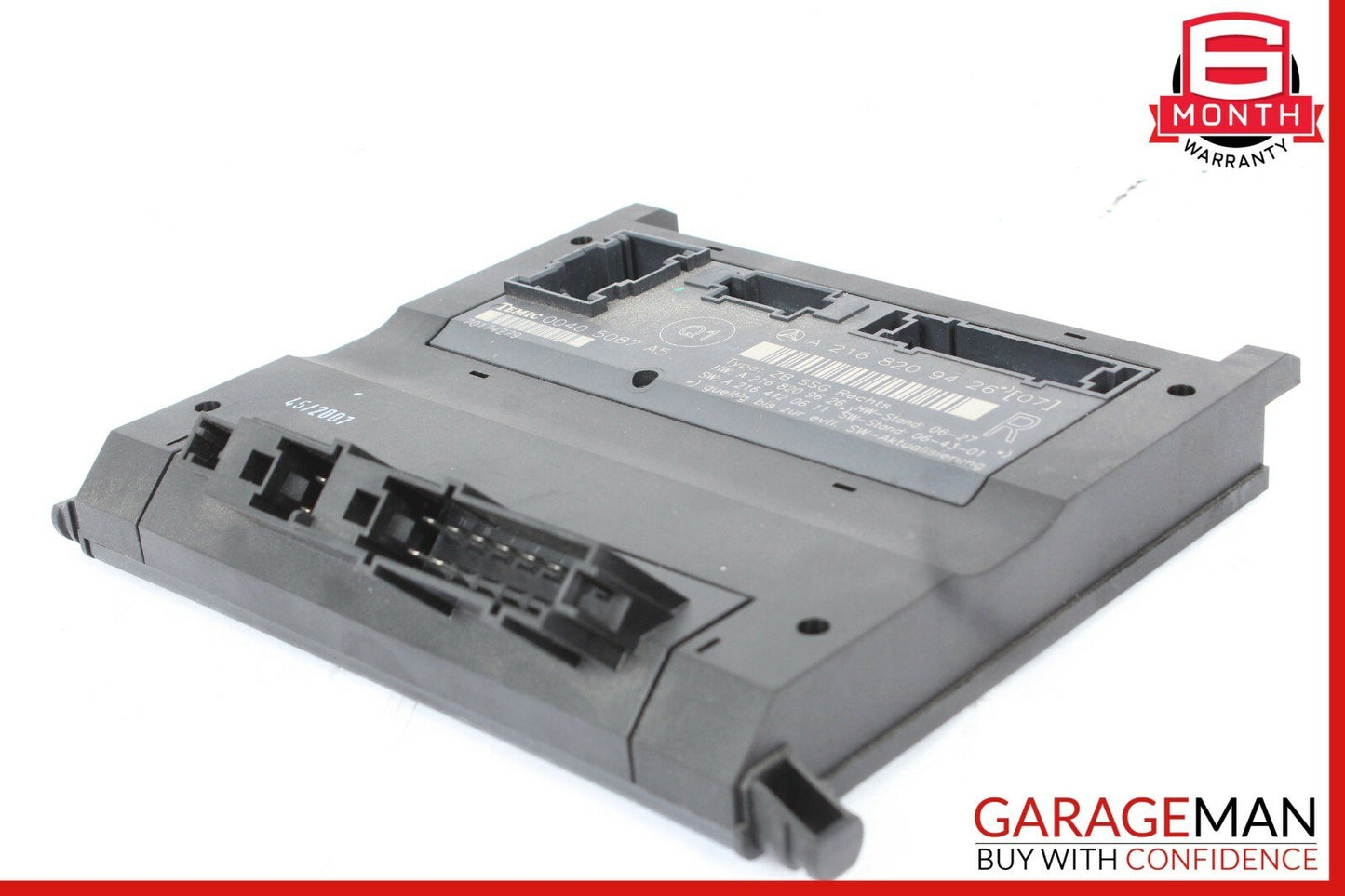 07-13 MERCEDES W216 CL550 FRONT RIGHT UNDER SEAT CONTROL MODULE Q1 OEM