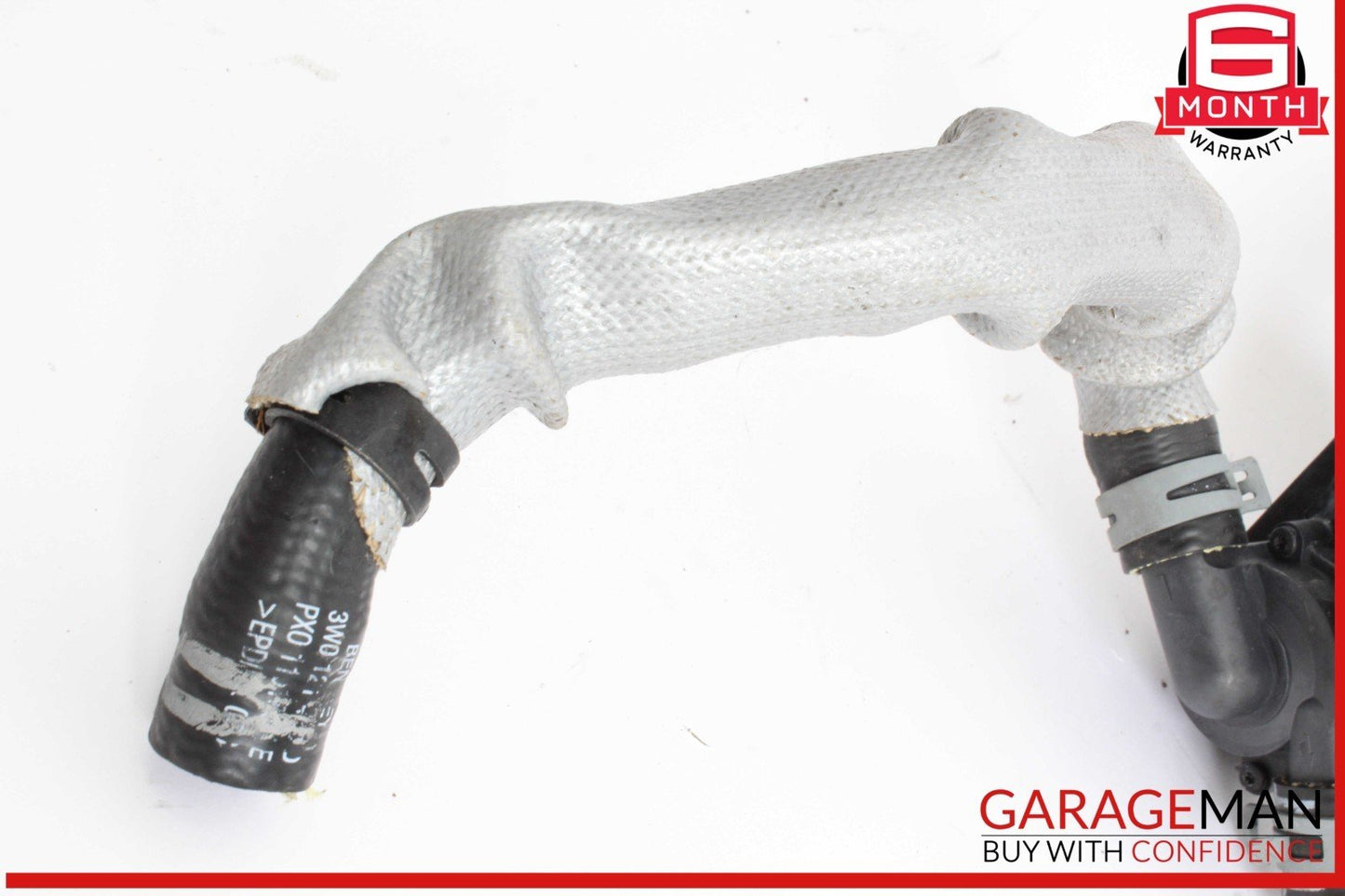 03-12 Bentley Continental GTC Coolant Breather Pipe Line 3W0122444G OEM