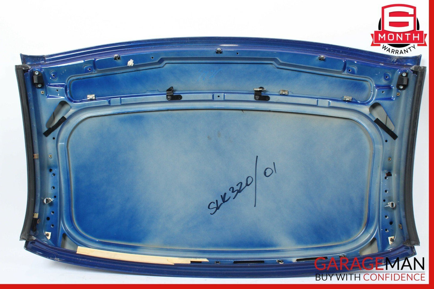 97-04 Mercedes R170 SLK320 Convertible Roof Hard Top Folding Panel Assembly Blue