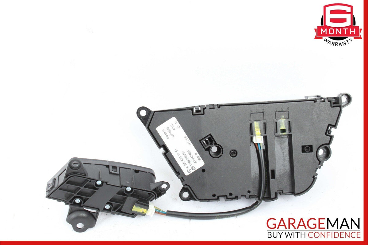 07-14 Mercedes W221 S550 Front Right Seat Adjust Control Memory Switch Set OEM