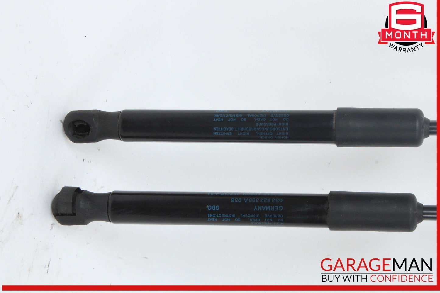 12-18 Audi S6 S7 A6 A7 RS7 Front Left and Right Side Hood Strut Lift Support OEM