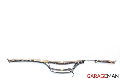 07-09 MERCEDES W221 S550 CENTER DASHBOARD DASH TRIM BEZEL COVER PANEL WOOD OEM