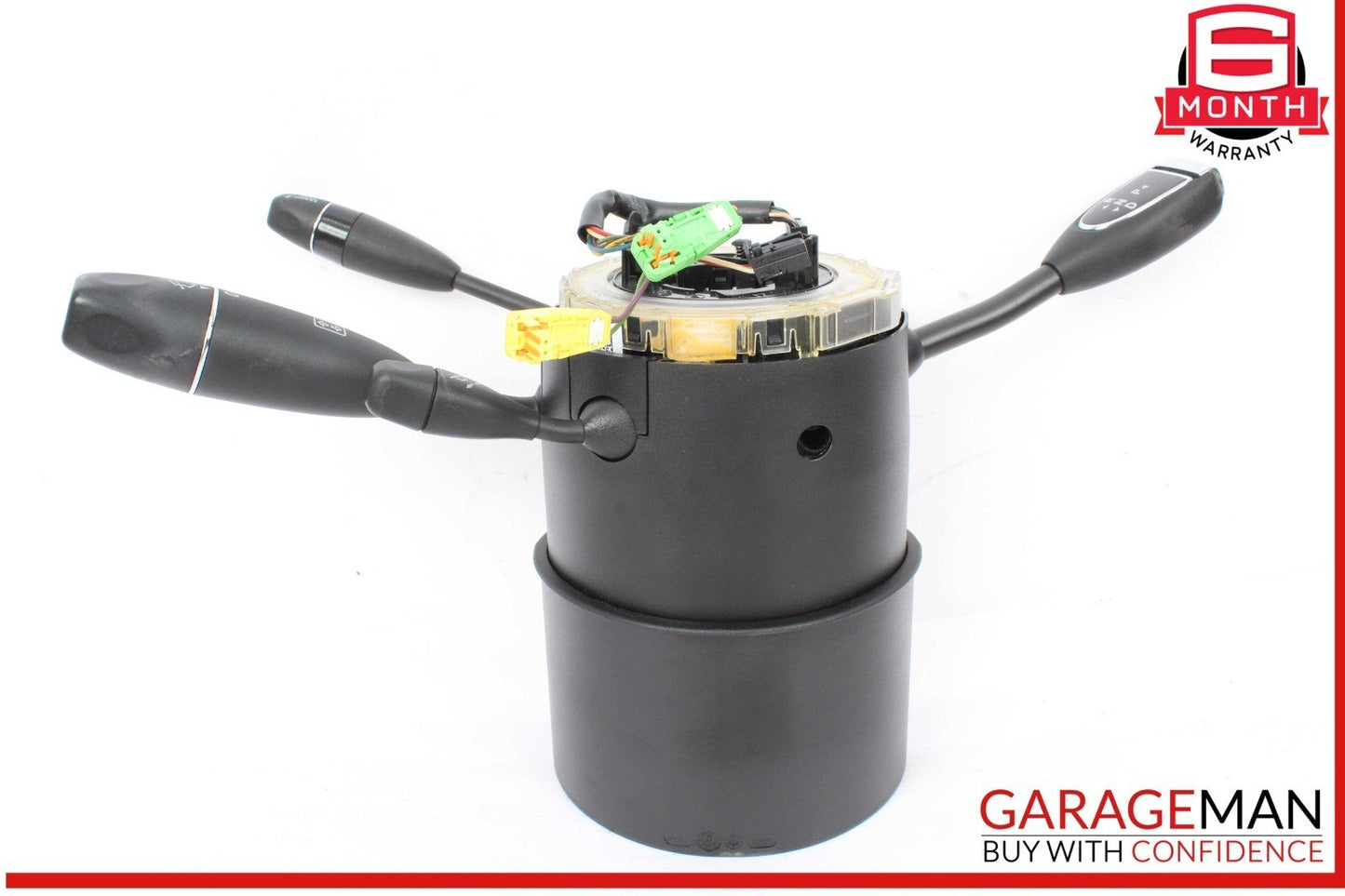 07-10 Mercedes W221 S550 Steering Column Combination Switch Assembly Black OEM