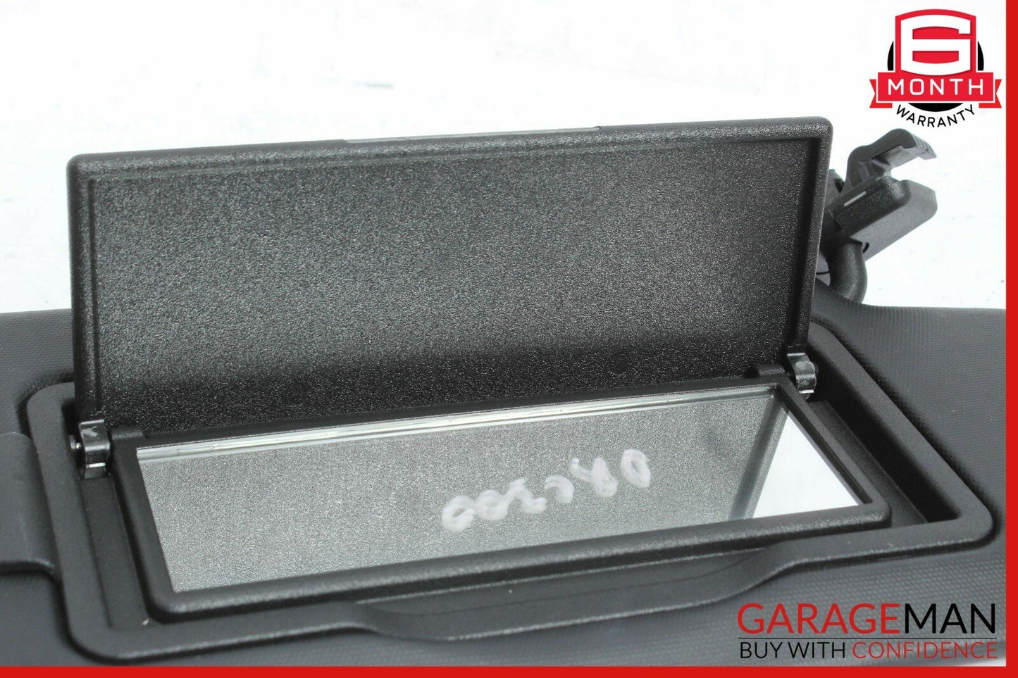 08-14 Mercedes W204 C350 Front Right Passenger Sun Visor Sunvisor Shade Black