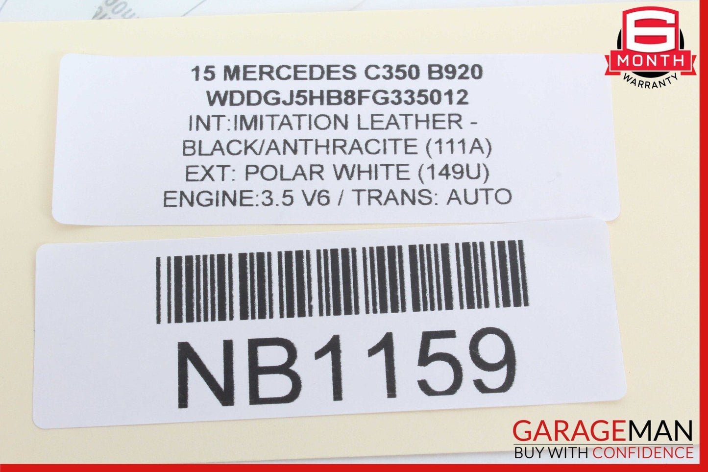 10-16 Mercedes W204 C350 E350 C300 Active Lane Assist Front Camera OEM