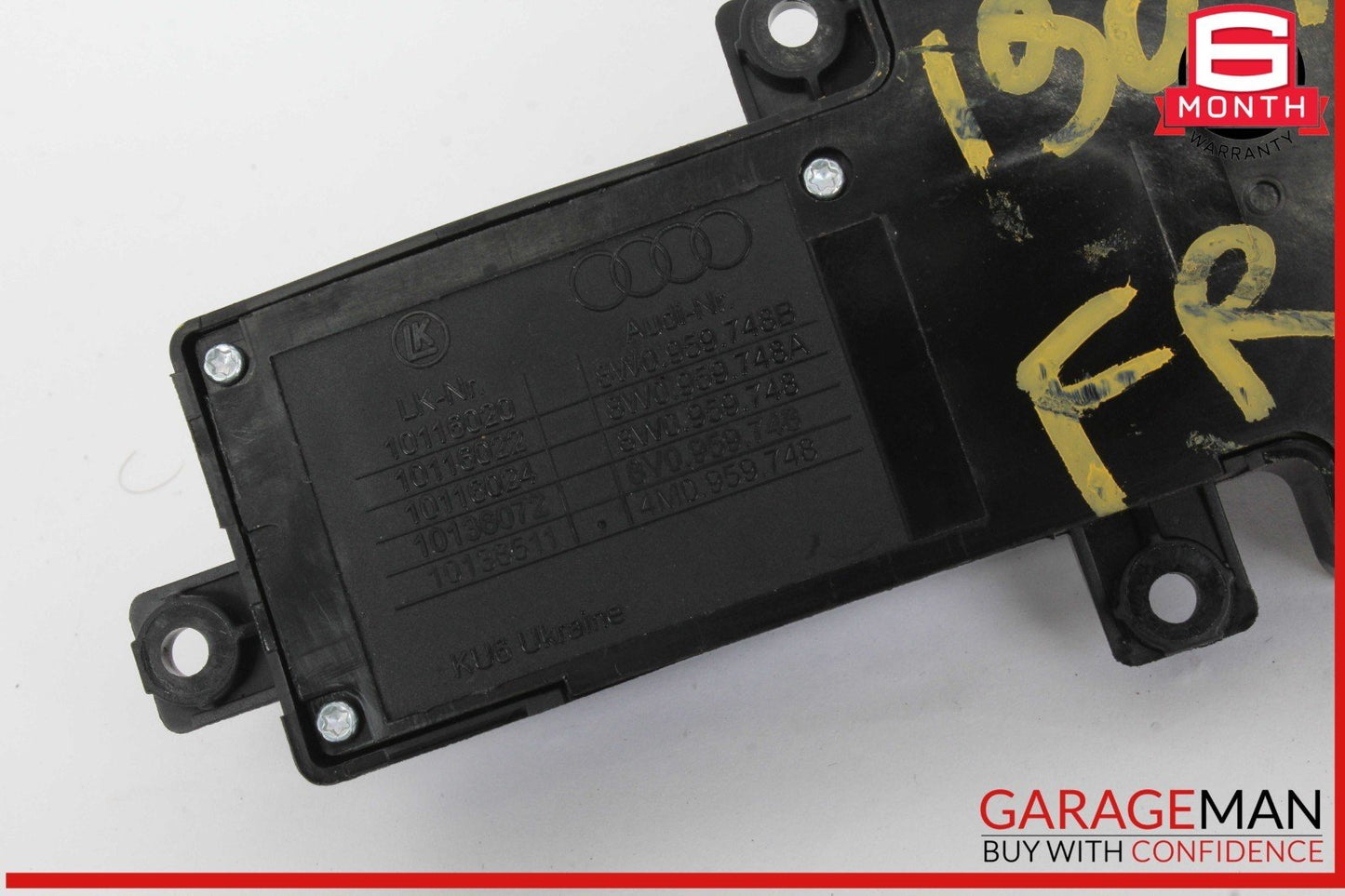 17-24 Audi Q7 A4 Front Right Passenger Side Seat Adjustment Control Switch OEM