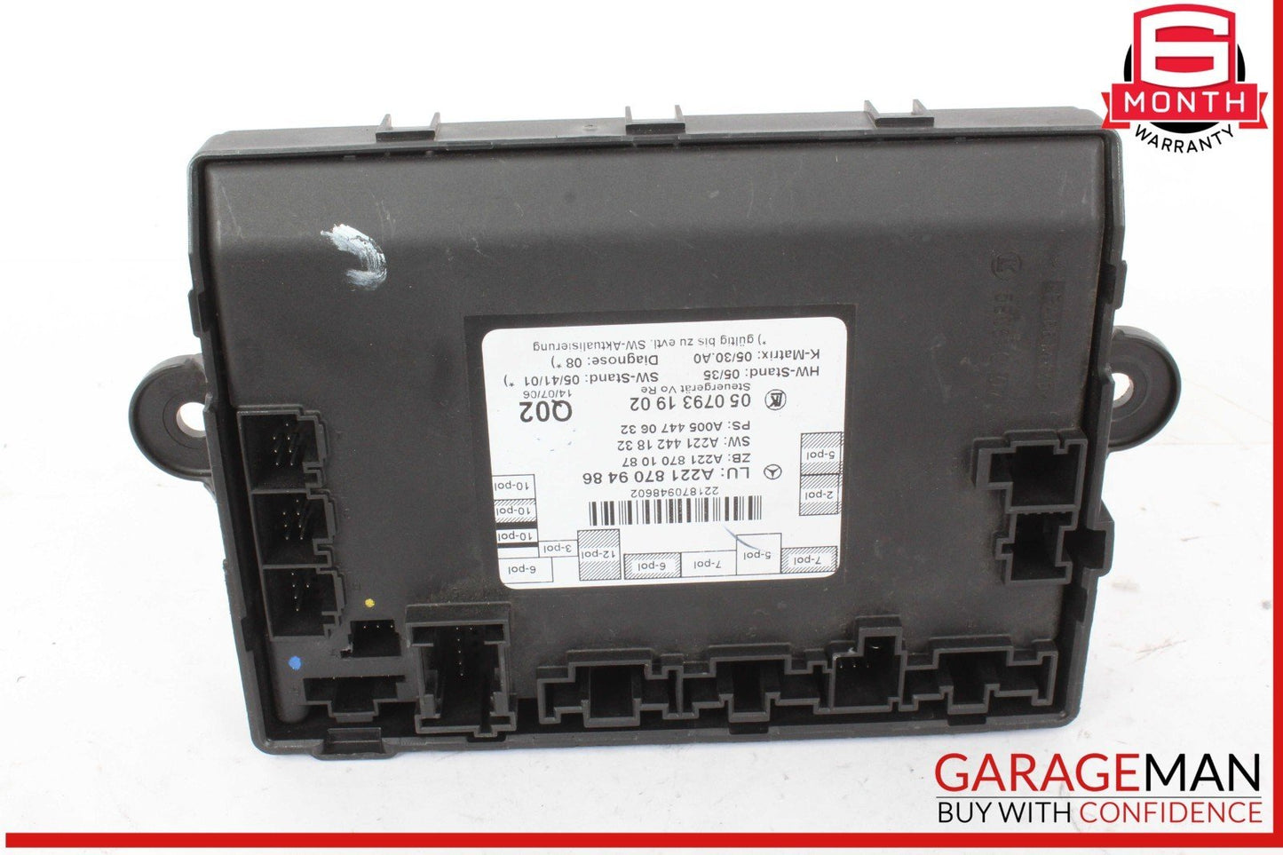07-13 Mercedes W221 S550 S400 Rear Right or Left Side Door Control Module OEM
