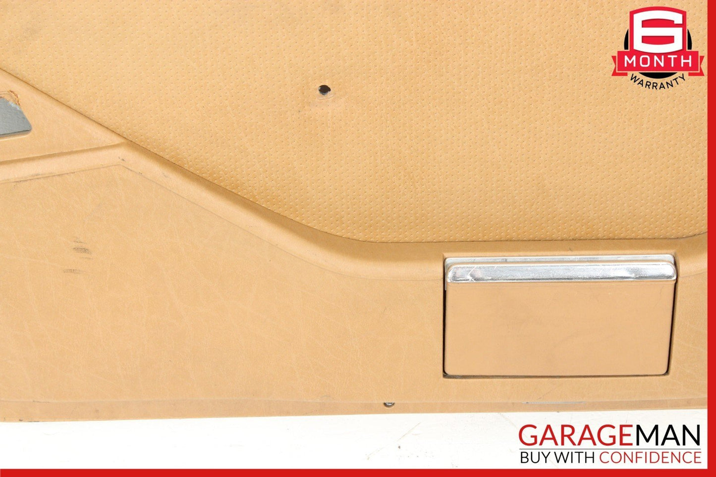 86-91 Mercedes W126 420SEL Rear Left Side Interior Door Trim Panel Cover OEM