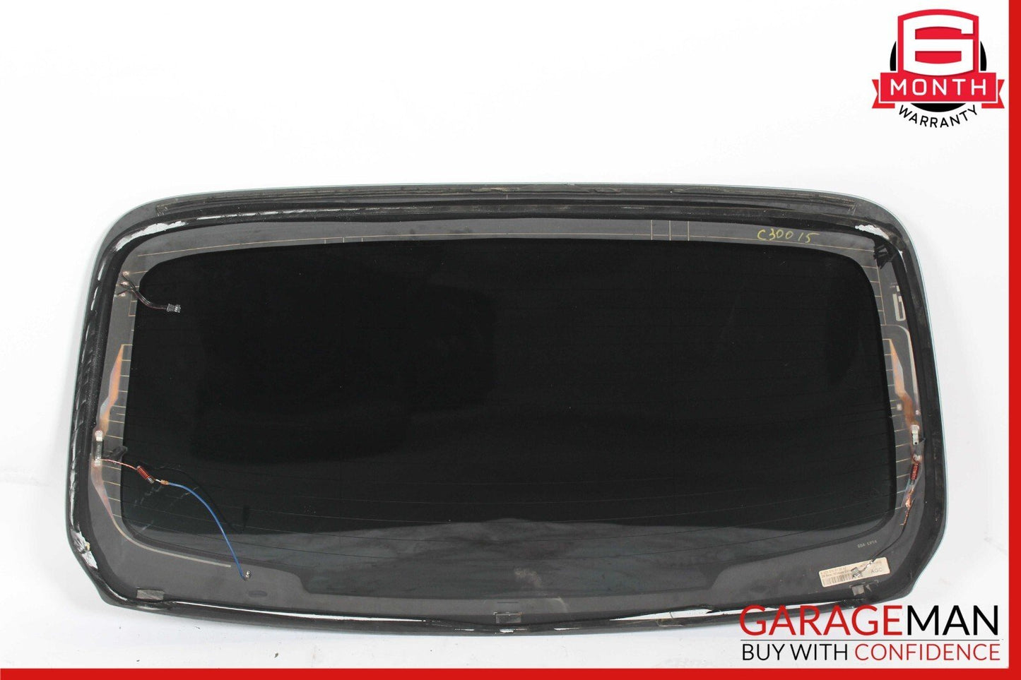 15-18 Mercedes W205 C300 C350e Rear Windshield Wind Shield Window Glass Tinted