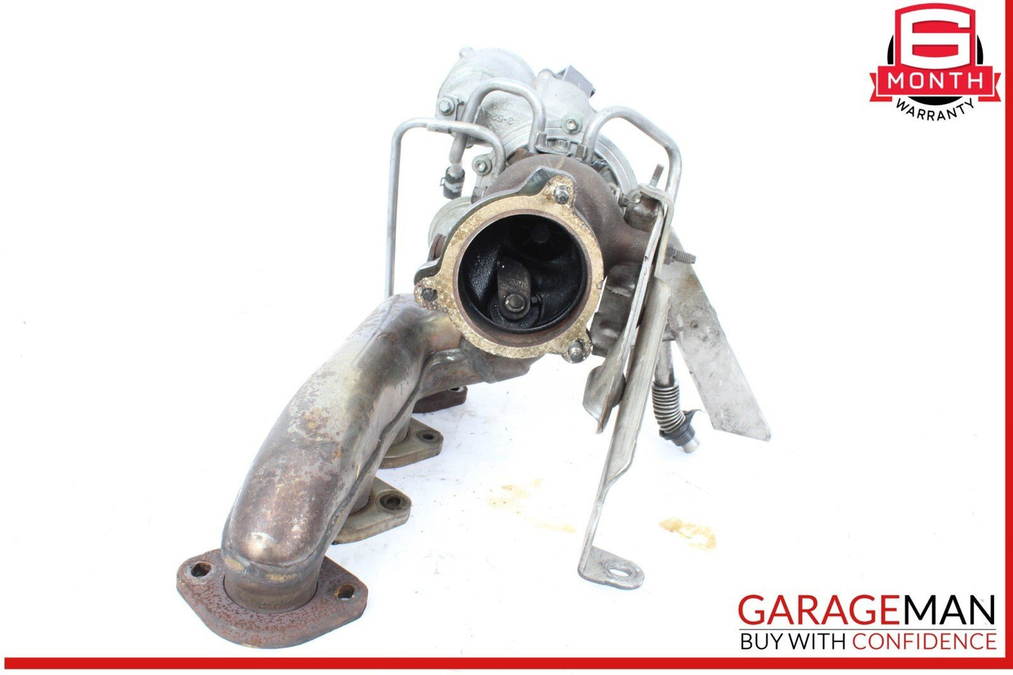 12-15 Mercedes W204 C250 SLK250 1.8L Turbo Turbocharger Manifold Assembly OEM