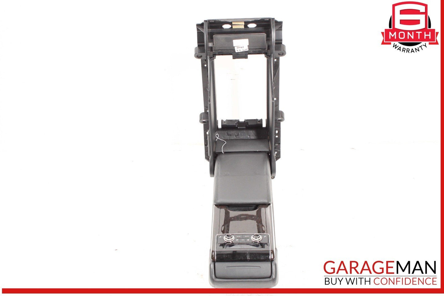 11-17 Audi A8 Rear Seat Center Console Armrest w/ Climate Controls OEM