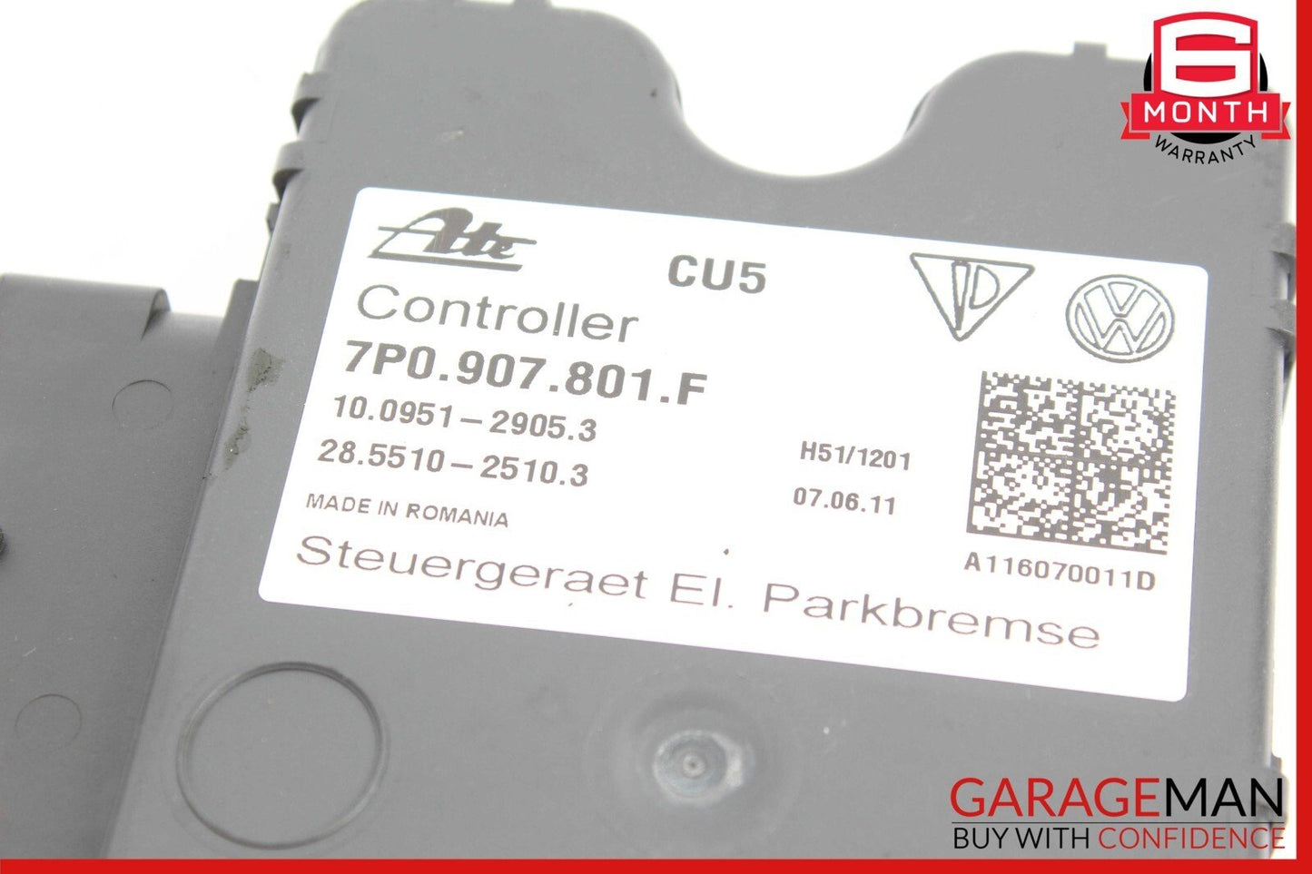 11-18 Porsche Cayenne 958 S Electronic Parking Brake Control Module OEM