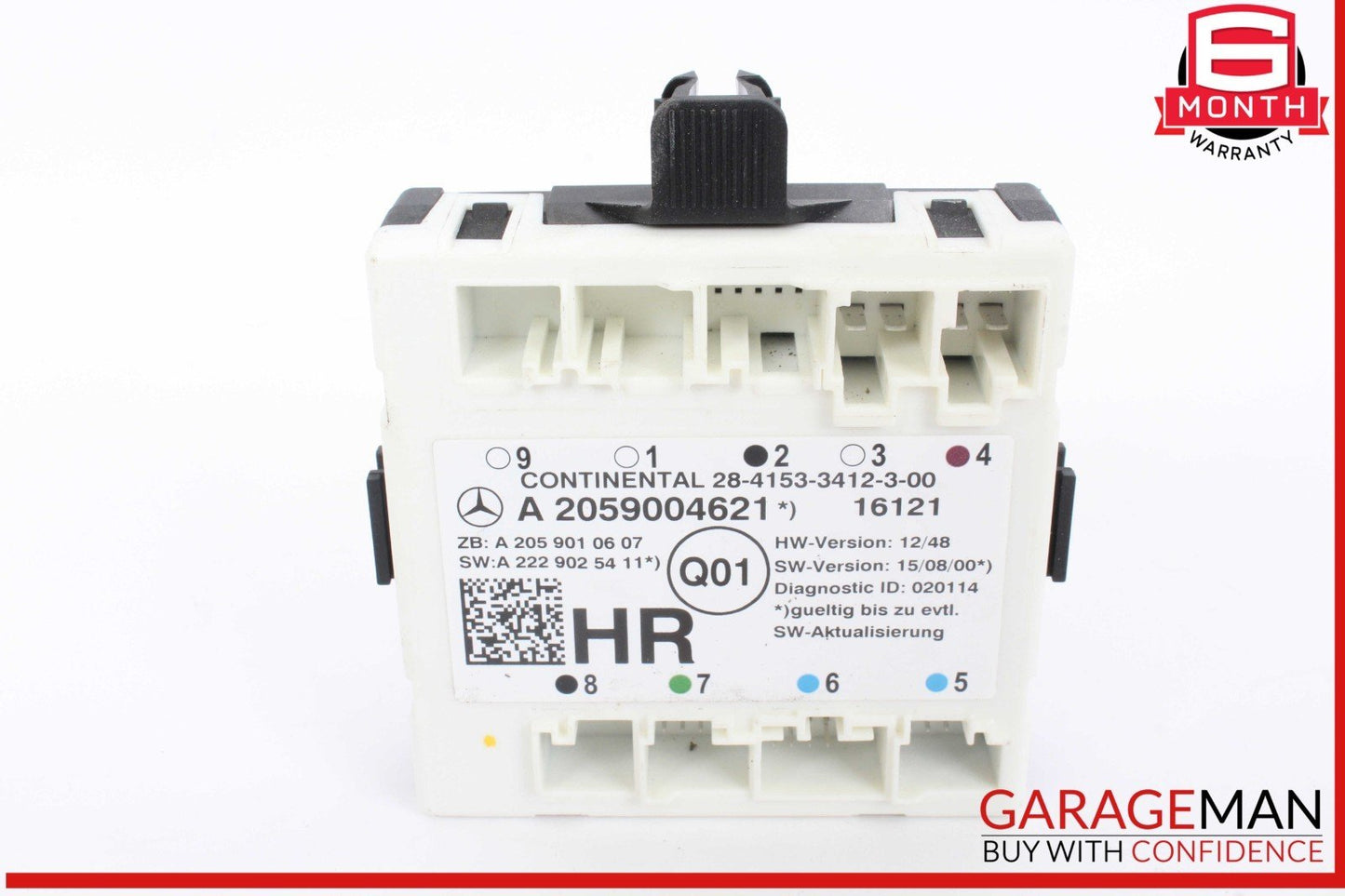 16-19 Mercedes W205 C300 C350e Rear Right Passenger Side Door Control Module OEM