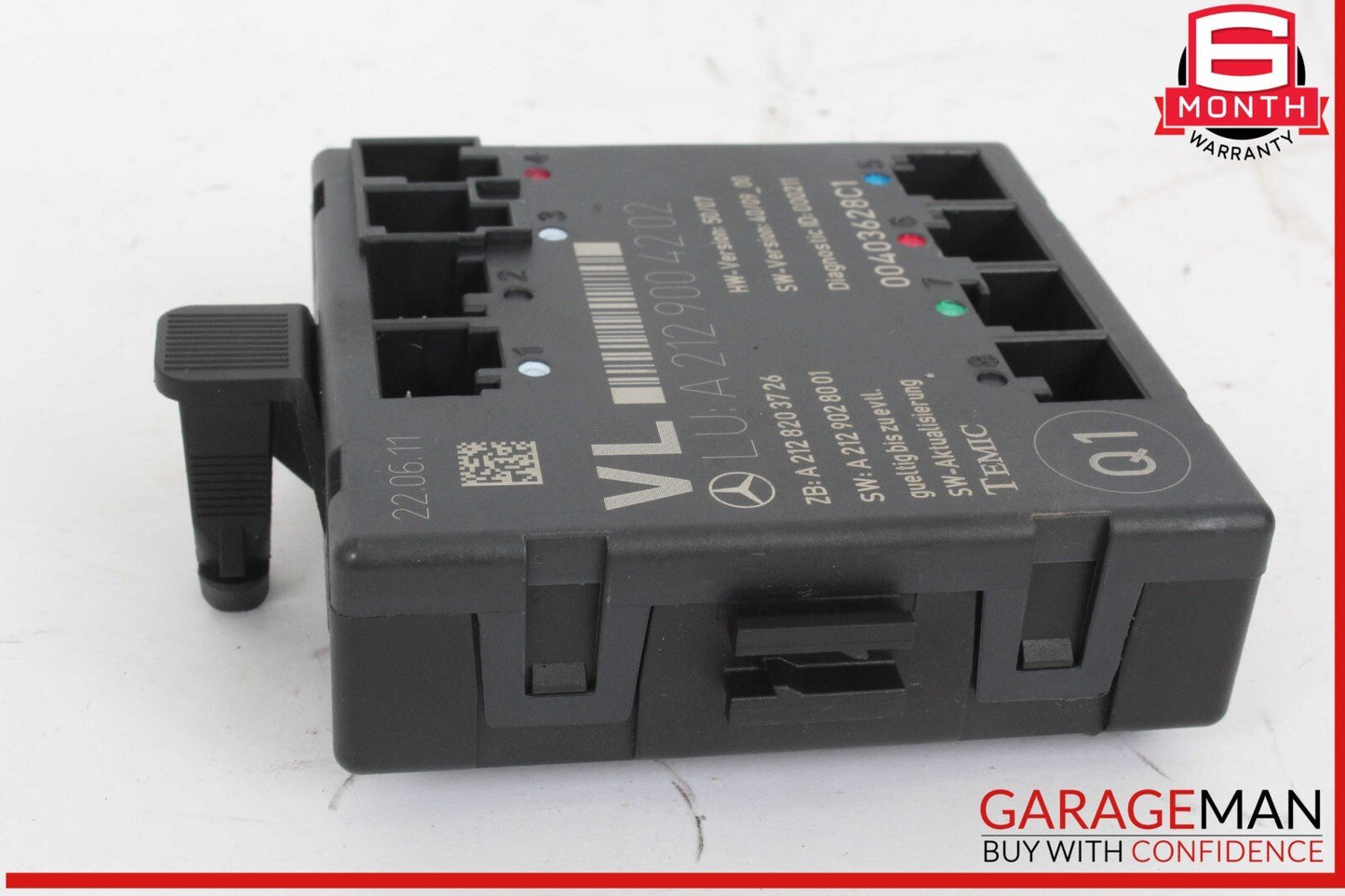 08-18 Mercedes W212 E350 E550 E400 Front Left Side Door Control Module Unit OEM