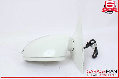 07-09 Mercedes W221 S550 S600 Front Left Side Door Rear View Mirror White OEM