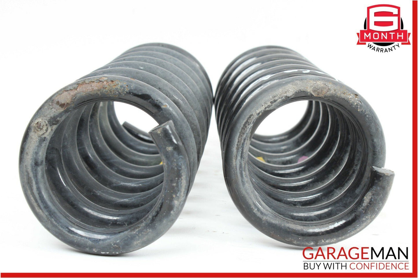 08-14 Mercedes W204 C250 Rear Left & Right Shock Absorber Coil Spring Set OEM